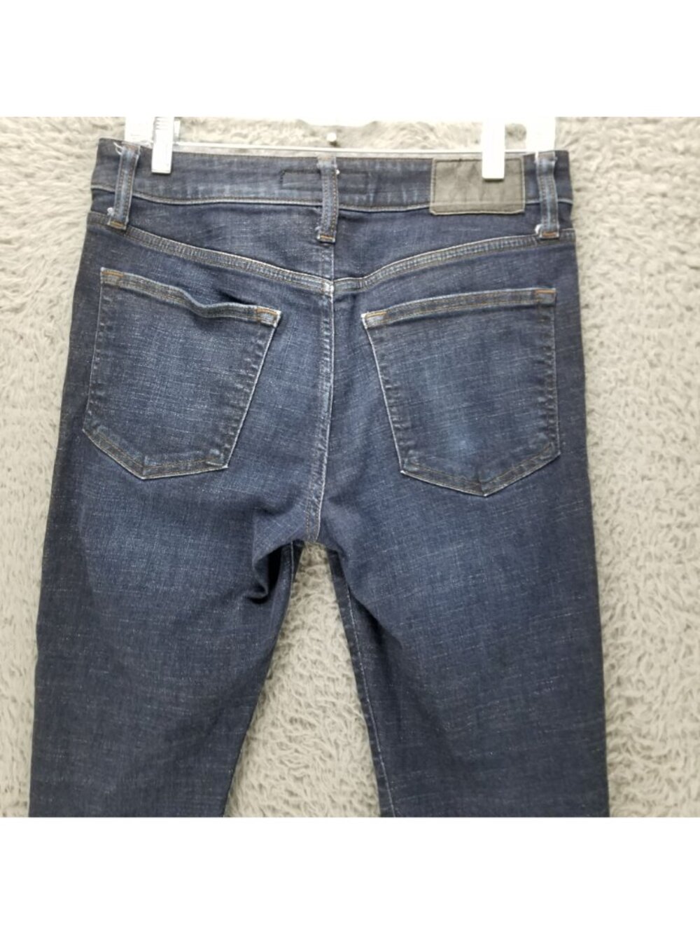 Express Jeans Mens 30x32 Blue Skinny Hyper Stretch Denim - Picture 10 of 15